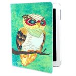 Fan etui iPad (Owl grøn)
